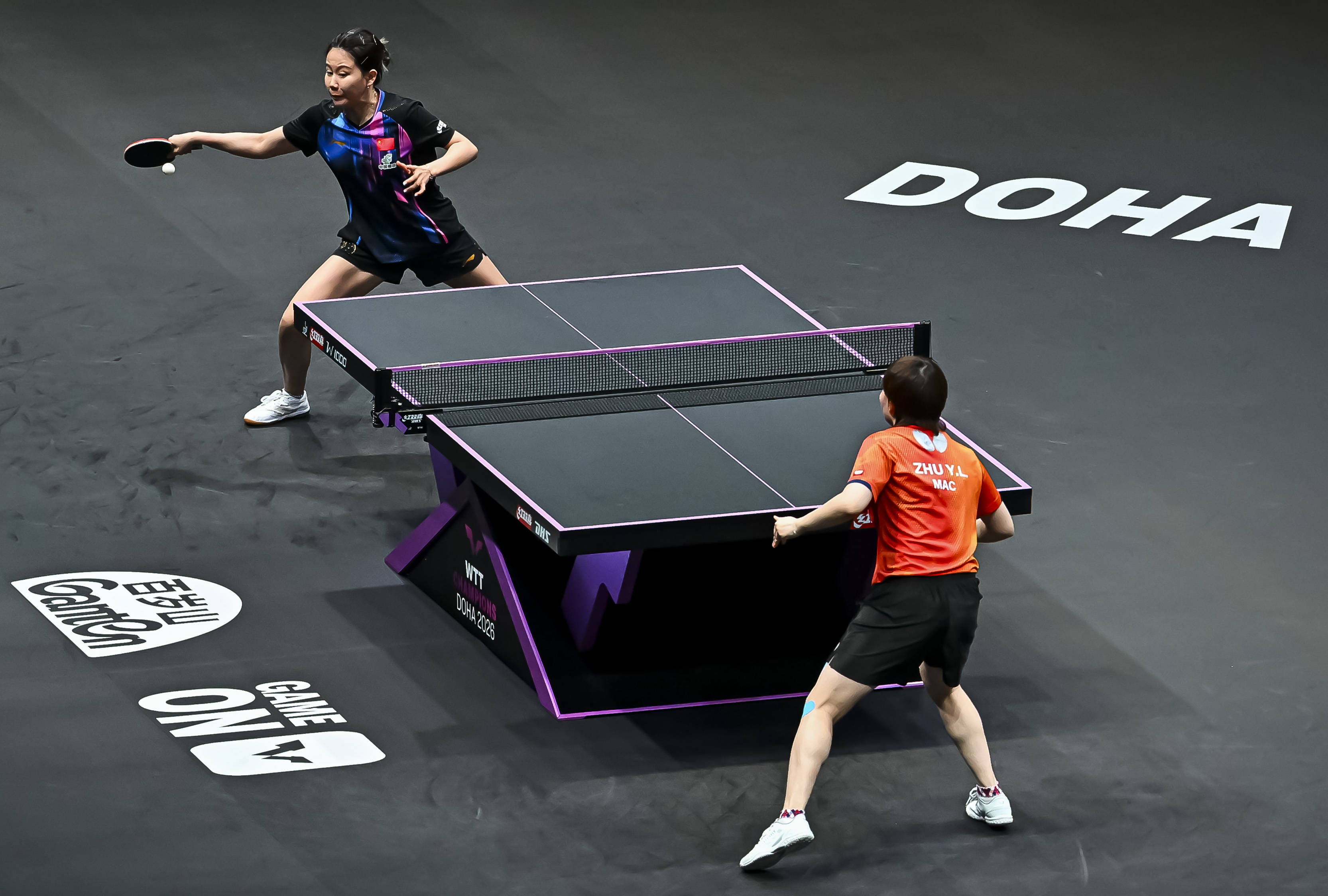 皇冠登2代理_（体育）乒乓球——WTT多哈冠军赛：朱雨玲女单夺冠