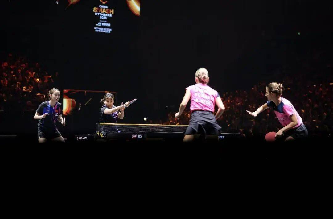 皇冠信用网登3代理_国乒提前锁定混双冠军皇冠信用网登3代理,男、女双打各有3对进4强 | WTT中国大满贯双打