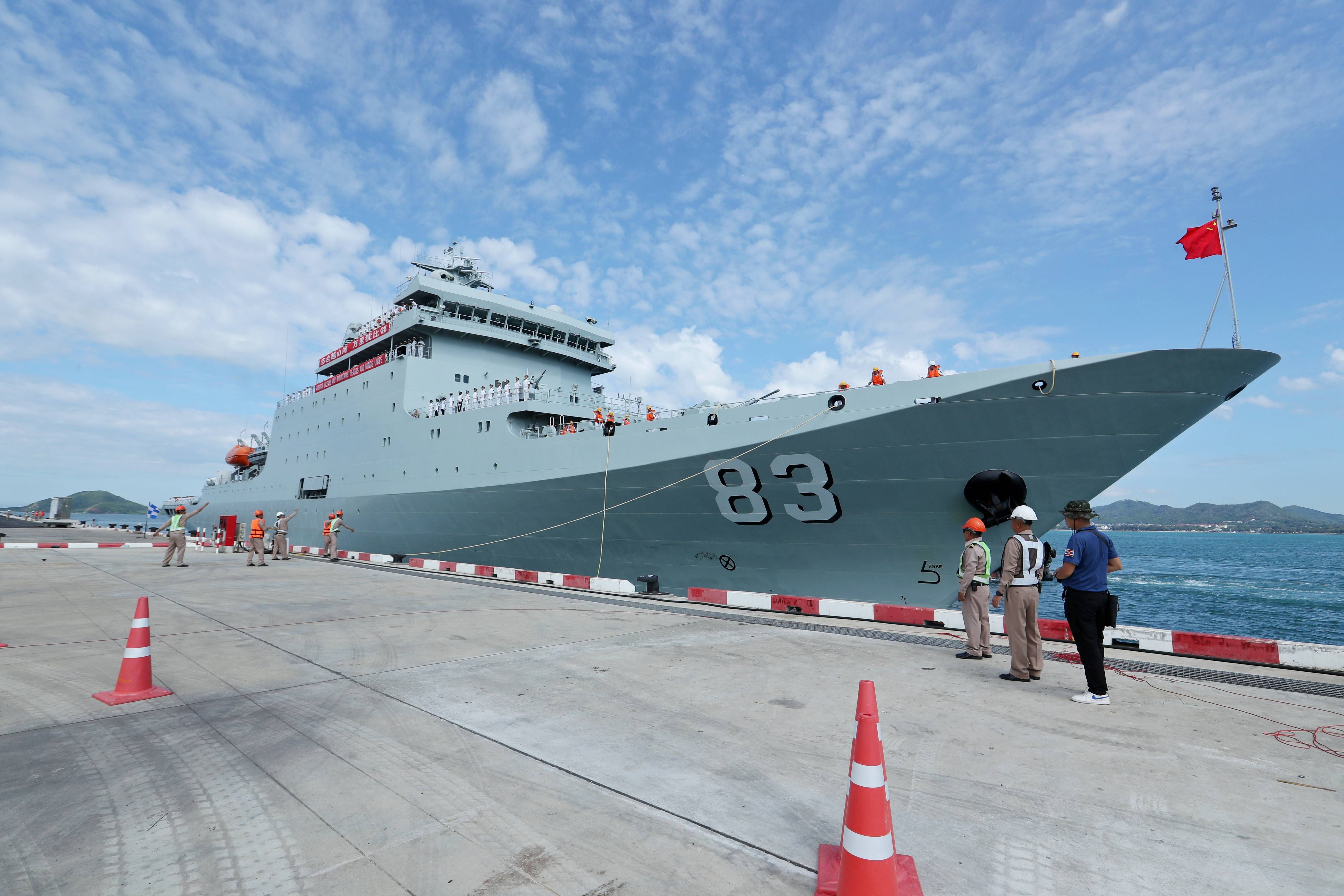 皇冠信用網怎么开户
_海军83舰编队抵达泰国进行友好访问