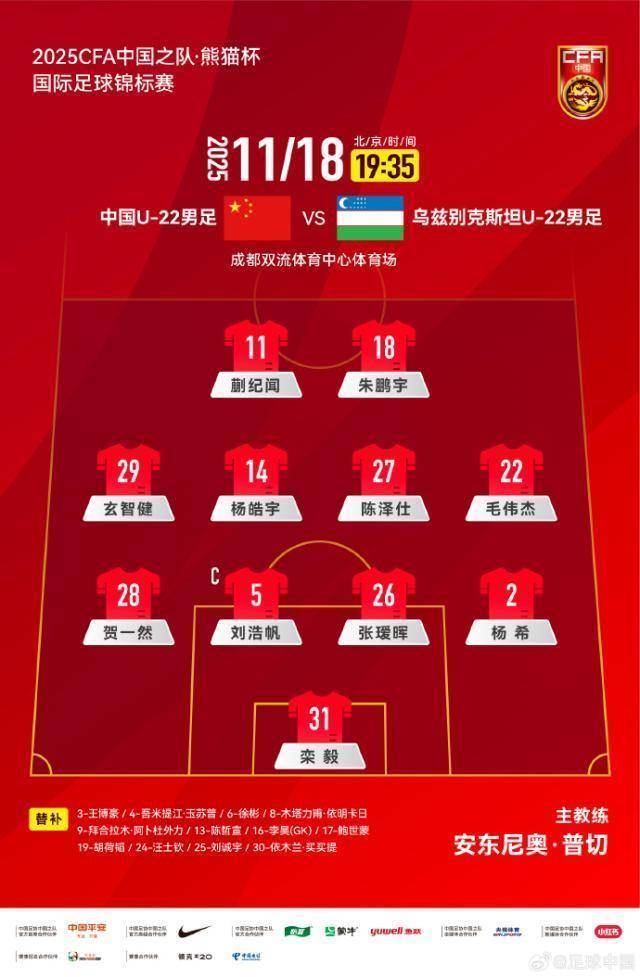 皇冠信用盘平台
_0比0战平乌兹别克斯坦队 U22国足“熊猫杯”拿到亚军