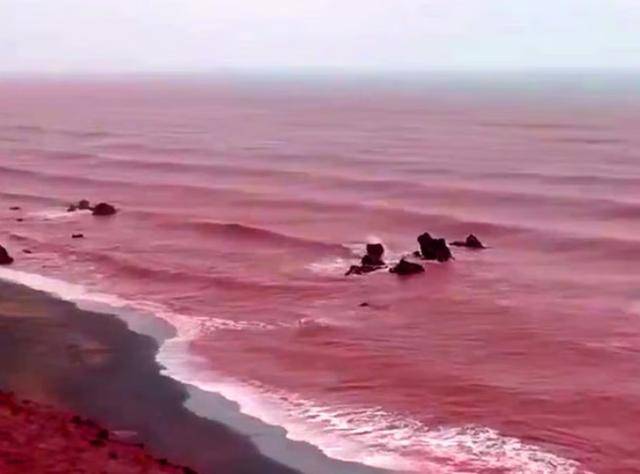 nba季后赛
_罕见!伊朗霍尔木兹岛遭遇强降雨nba季后赛
,部分海域变成“血色海洋”